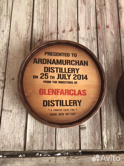 Торцевой срез бочки