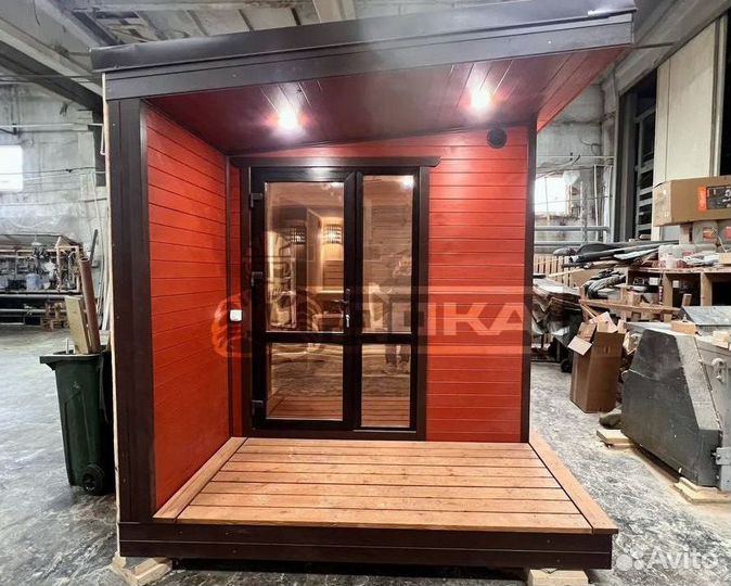 Баня мобильная с доставкой под ключ