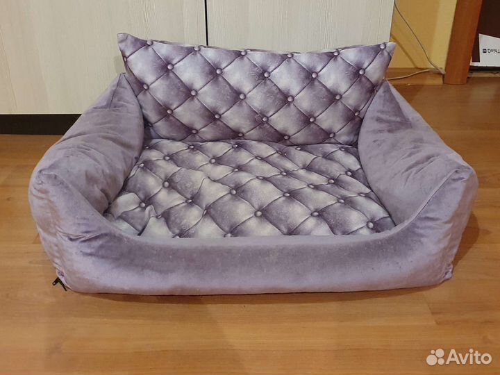 Лежак для собак и кошек дом для животных 60на45см