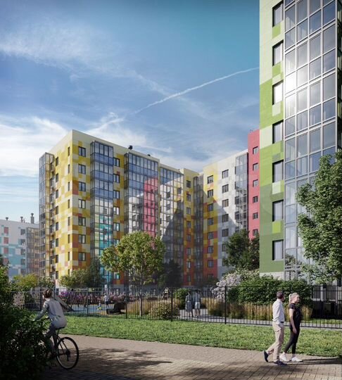 1-к. квартира, 49,3 м², 8/9 эт.