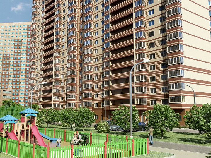 1-к. квартира, 38,3 м², 3/20 эт.