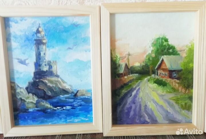 Рисую картины на заказ, любой размер и материалы