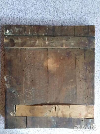 Старинная икона, Богородица деисус