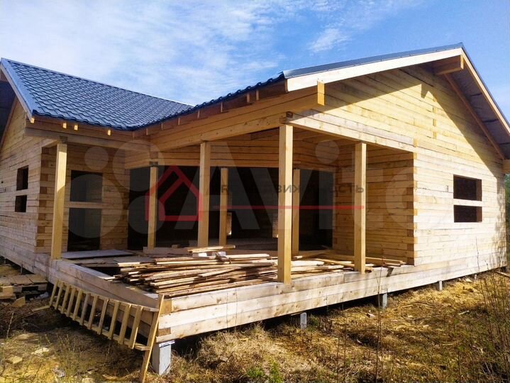 Дом 120 м² на участке 14,5 сот.