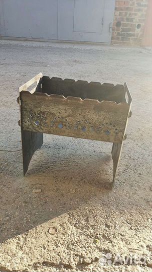 Мангал разборный из металла 2 мм