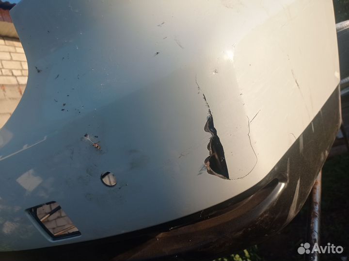 Бампер задней