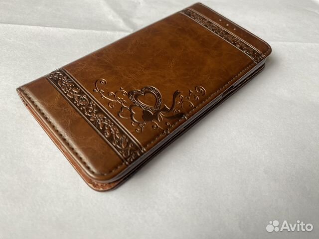 Чехол книжка кожаная на Samsung Galaxy S7 edge