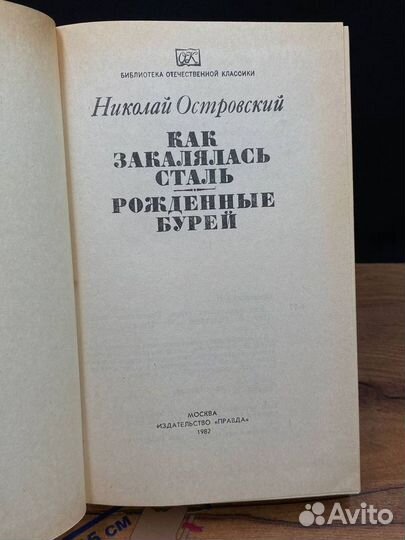 Как закалялась сталь. Рожденные бурей