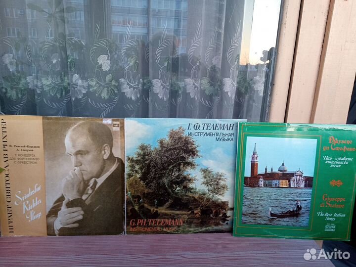 Виниловые пластинки-классика (23 шт. long Playев:)