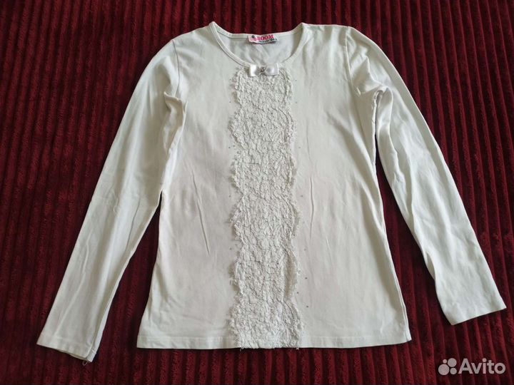 Футболка для школы на девочку