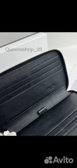 Мужской клатч мужской Prada нат кожа