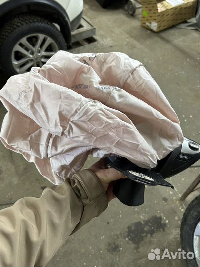 Подушки безопасности стрелянные nissan juke