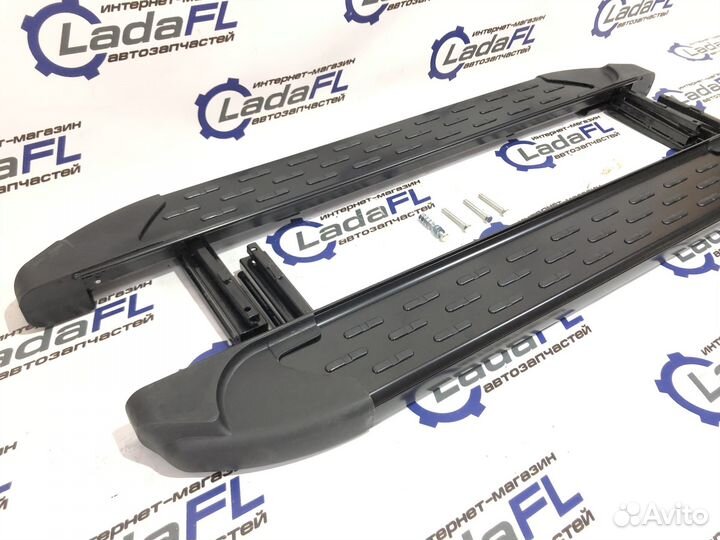 Подножки пороги «Бумер» на Ниву