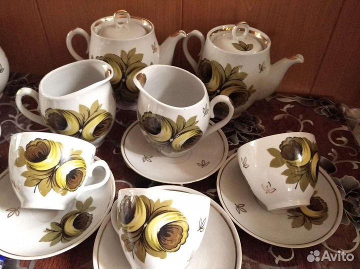 Сервиз чайный советский, кофейный гдр