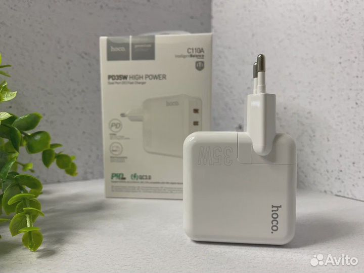Сетевое зарядное устройство Hoco C110A PD35W