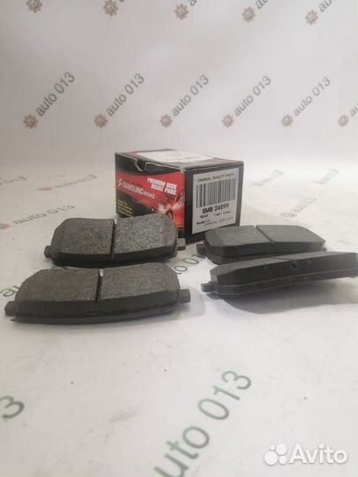 Колодки тормозные, задние, дисковые sangsin brake