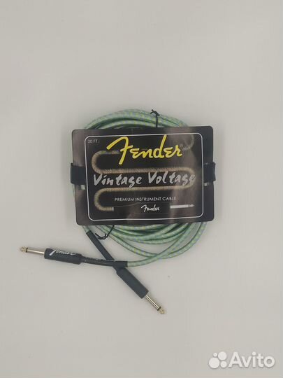 Гитарный кабель jack 6.5 Fender 3/6/10 метров