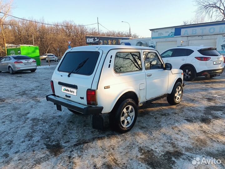 LADA 4x4 (Нива) 1.7 МТ, 2003, битый, 174 000 км