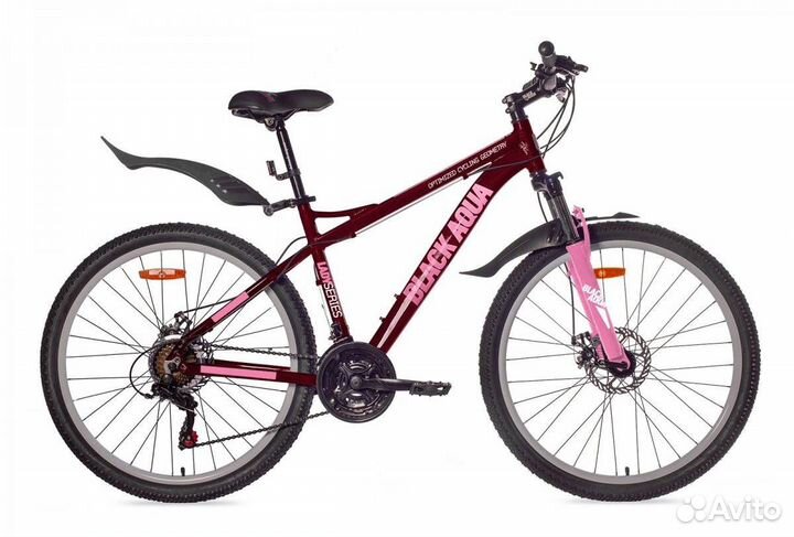 Велосипед black aqua Lady 2681 D 26