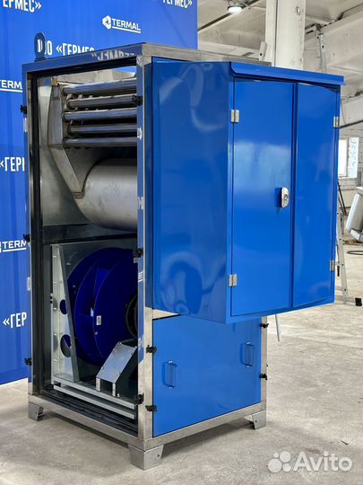 Воздухонагреватель рекуперативный газовый
