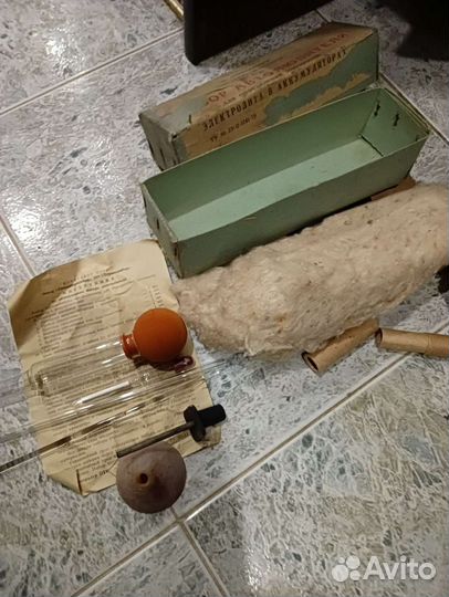 Набор для определения плотности электролита СССР