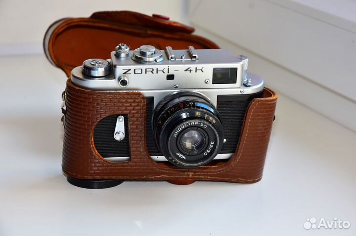 Зоркий-4К Экспорт Фотоаппарат из СССР