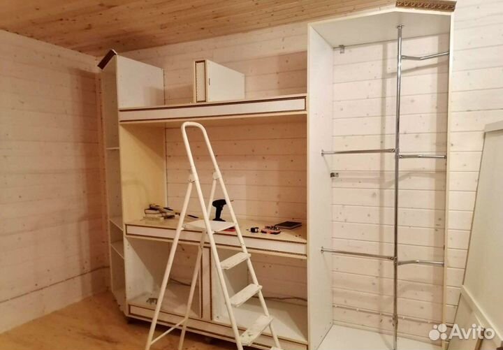 Сборка и установка кухонной мебели