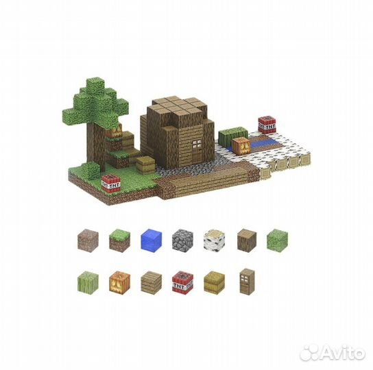 Магнитный конструктор Minecraft