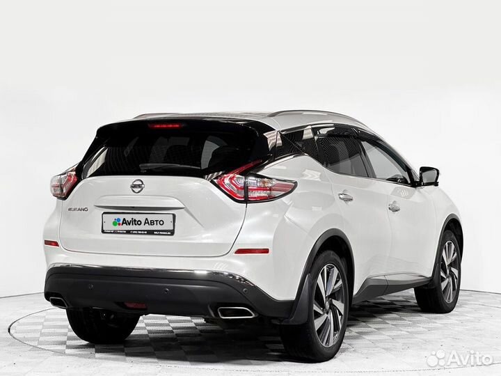 Nissan Murano 3.5 CVT, 2017, 132 730 км