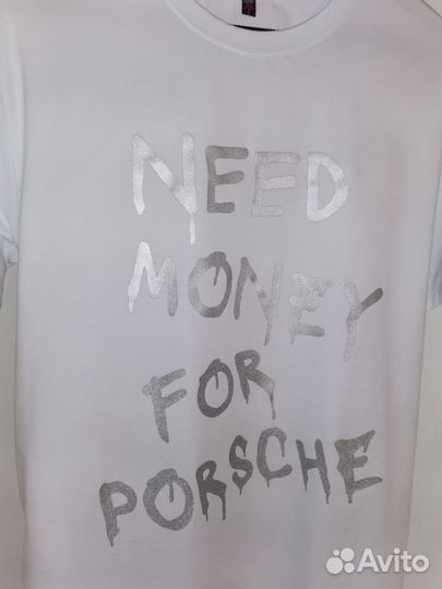 Набор Need Money for Porsche Футболка+сумка