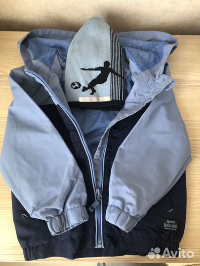 Ветровка на 98 см + легкая шапка Mothercare