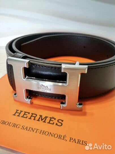 Ремень мужской hermes новый