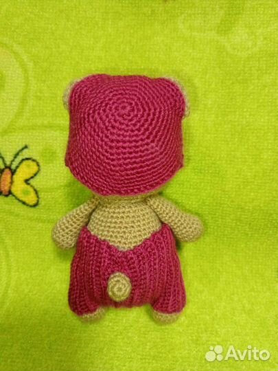 Вязанный мишка