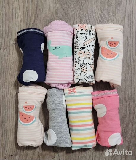 Новые трусики Carters р.4/5л, 6л, 8л