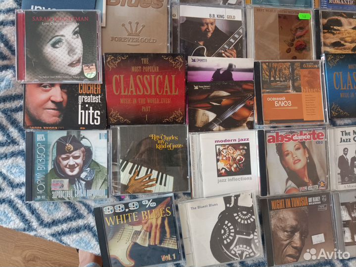 Музыкальные cd диски коллекция