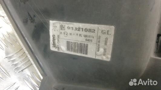 Фара левая opel meriva A (7BL01MR01)