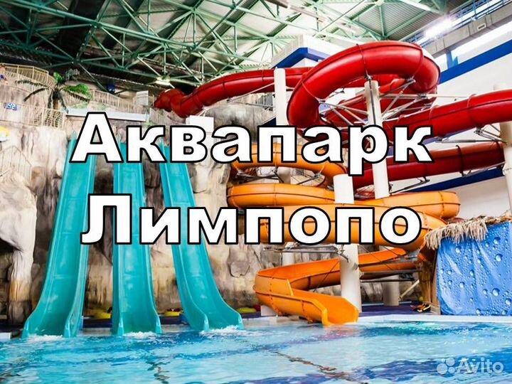 Тур-Такси. Аквапарк Лимпопо (до 4 чел) /лф2011