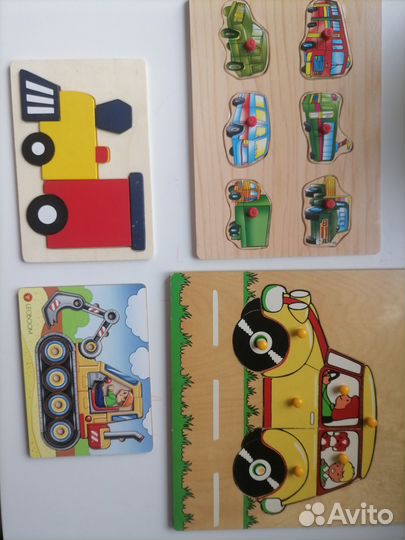 Рамки со вкладышами монтессори