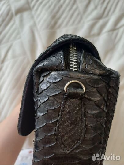 Сумка натуральная кожи питона