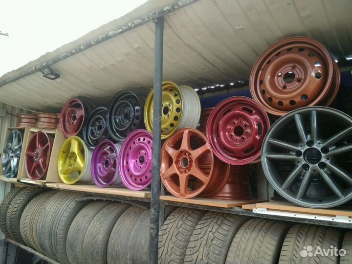 Пескоструй, порошковая покраска дисков