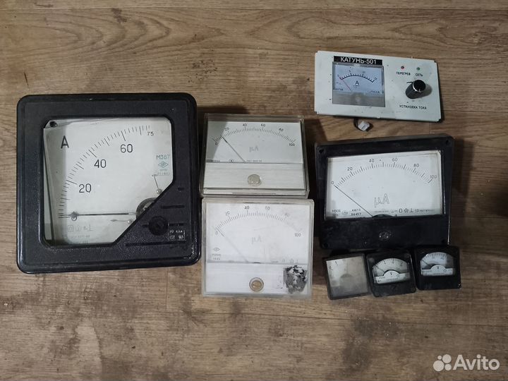 Вольтметры и амперметры СССР