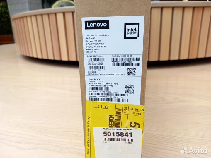 Ноутбук Lenovo новый/ Core i3-1115G4/ Full HD ips