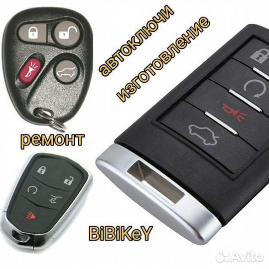 Автомобильные ключи с имобилайзером