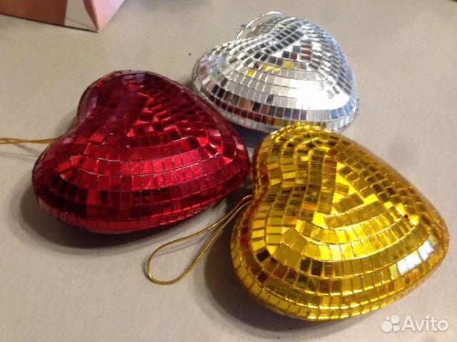 Елочные украшения 12х12 см