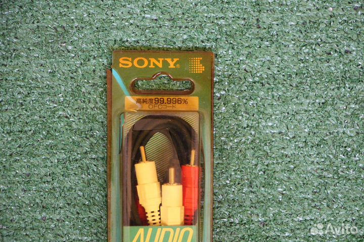 Sony 2RCA - 4RCA в коробках, Japan