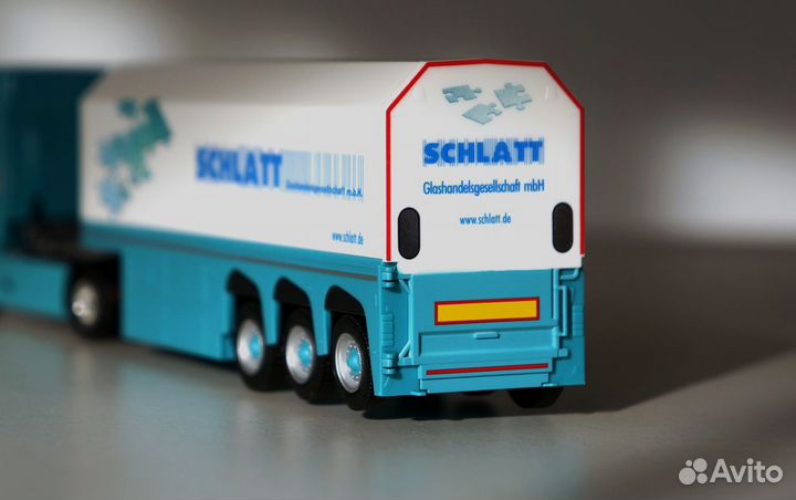 1/87 Тягач Scania CR20 полуприцеп стекловоз