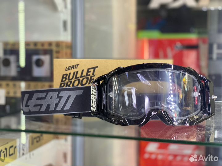 Очки Leatt Velocity 5.5 Black/Light Grey