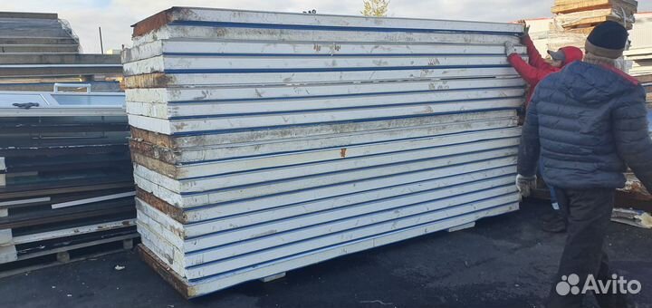 Сэндвич панель ппс 120мм бу