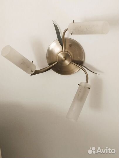 Люстра потолочная бу