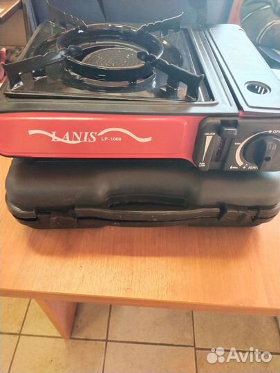 Плита газовая керамическая с переходником